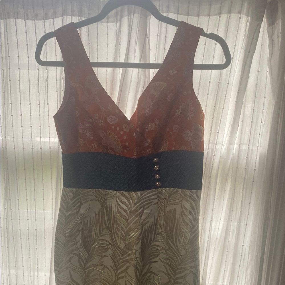 Anthropologie Phoebe Couture Silk Cocktail Dress - Picture 2 of 6